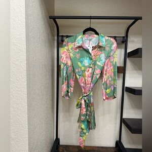 NWT Zara Silk dress size medium